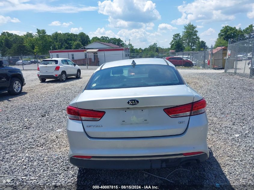 2017 Kia Optima Ex VIN: 5XXGU4L39HG164406 Lot: 40087815