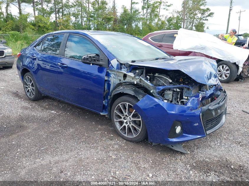 2015 Toyota Corolla L/Le/Le Pls/Prm/S/S Pls VIN: 5YFBURHE1FP194344 Lot: 40087821