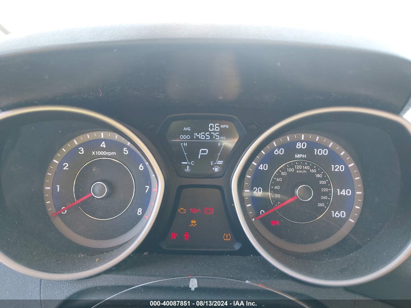 KMHDH6AE8DU015363 2013 Hyundai Elantra Gs/Se