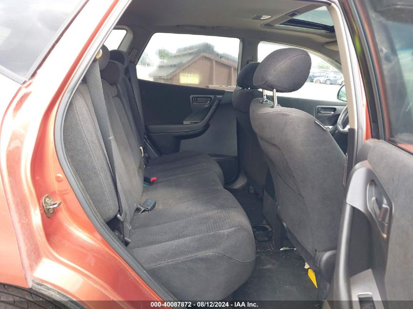 2004 Nissan Murano Sl VIN: JN8AZ08W94W313266 Lot: 40087872