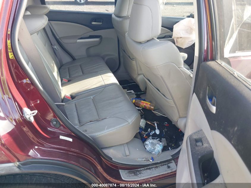 2012 Honda Cr-V Exl VIN: 5J6RM3H75CL035483 Lot: 40087874