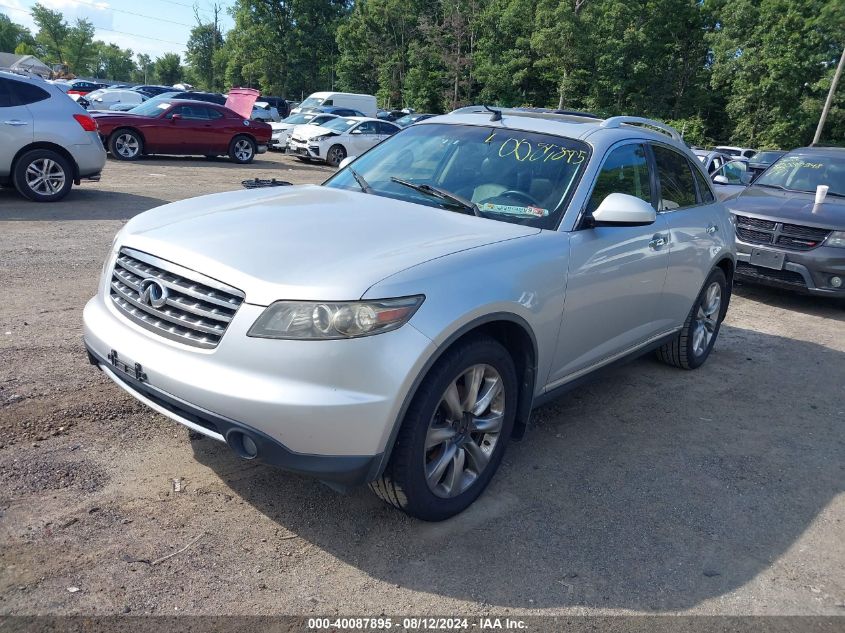 2006 Infiniti Fx45 VIN: JNRBS08W76X400357 Lot: 40087895