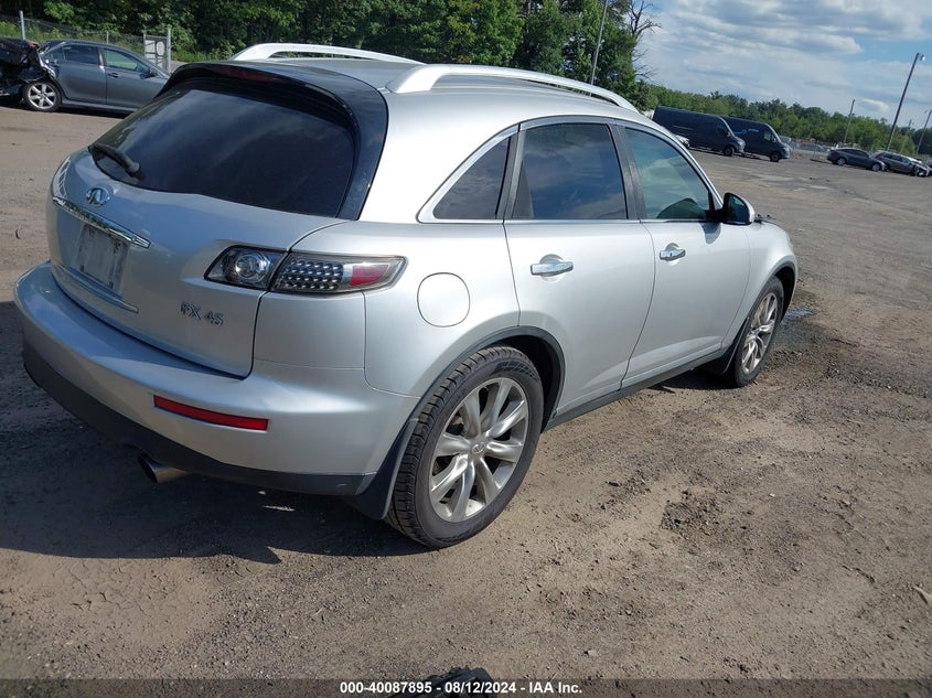 2006 Infiniti Fx45 VIN: JNRBS08W76X400357 Lot: 40087895