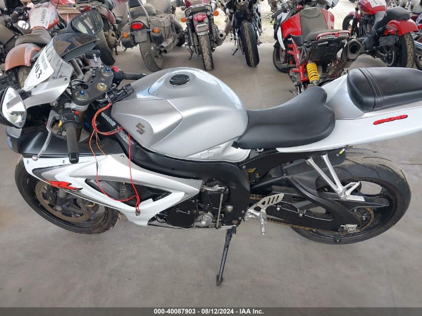 2006 SUZUKI GSX-R600 K6 - JS1GN7DAX62112159