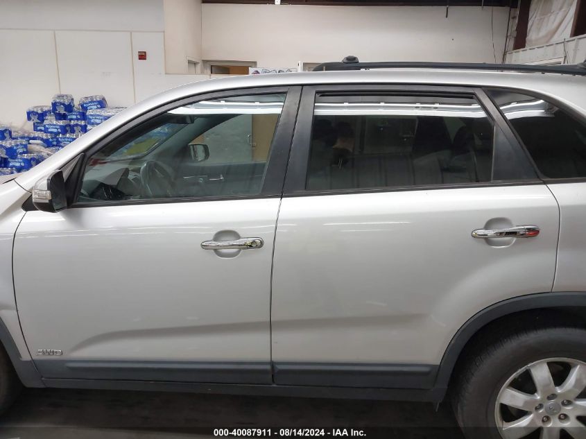 2012 Kia Sorento Lx VIN: 5XYKTCA6XCG294851 Lot: 40087911