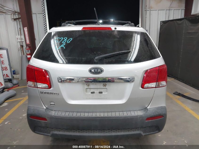 2012 Kia Sorento Lx VIN: 5XYKTCA6XCG294851 Lot: 40087911