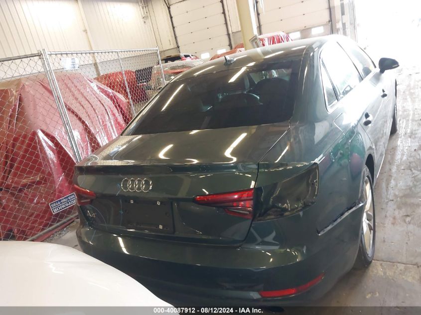 WAUGNAF40HN031664 2017 Audi A4 2.0T Premium