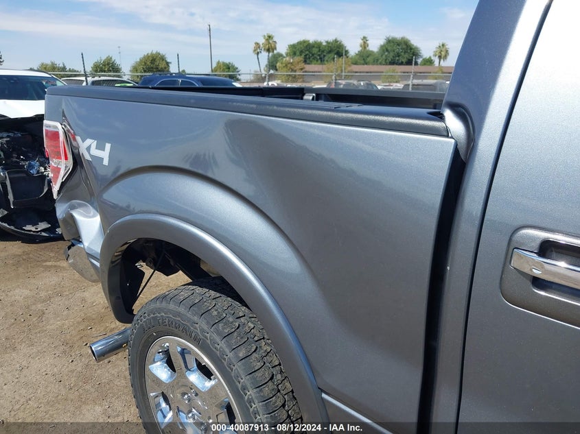 2013 Ford F-150 Lariat VIN: 1FTFW1EF7DFB31151 Lot: 40087913