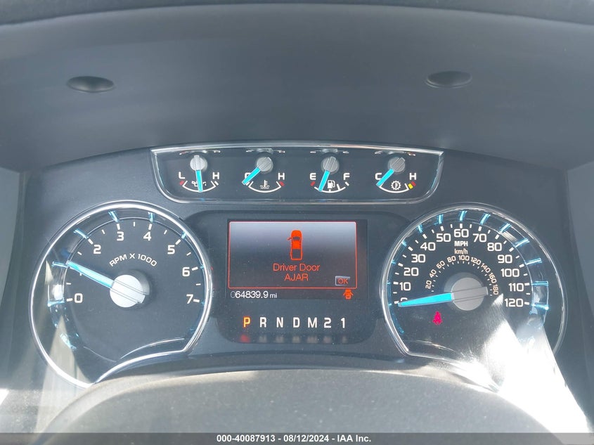 2013 Ford F-150 Lariat VIN: 1FTFW1EF7DFB31151 Lot: 40087913