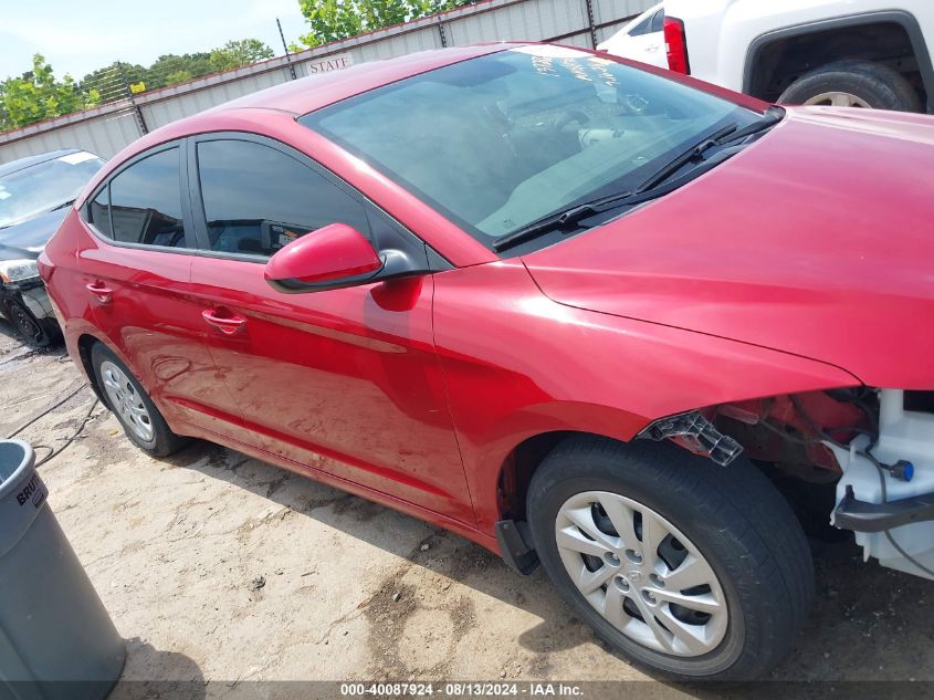 2017 Hyundai Elantra Se VIN: KMHD74LF9HU357732 Lot: 40087924