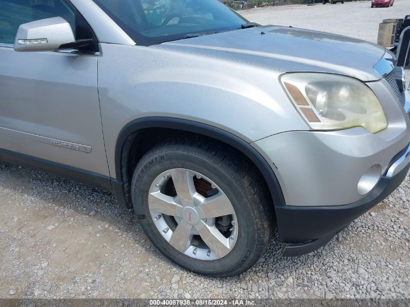 2007 GMC Acadia Slt-1 VIN: 1GKER337X7J105191 Lot: 40087935