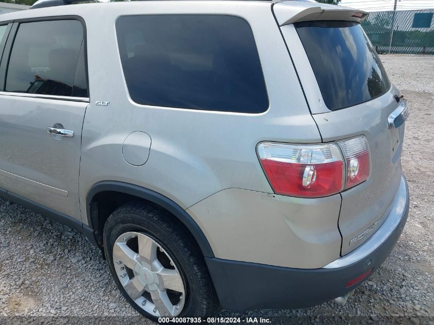 2007 GMC Acadia Slt-1 VIN: 1GKER337X7J105191 Lot: 40087935