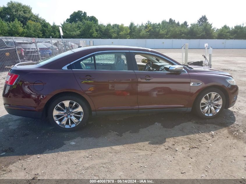 2012 Ford Taurus Limited VIN: 1FAHP2JW7CG114933 Lot: 40087978