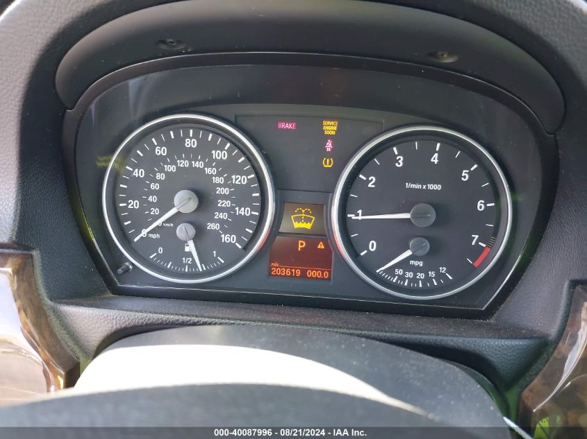 2007 BMW 328I VIN: WBAVC53557FZ79634 Lot: 40087996