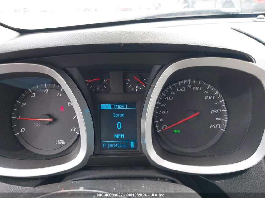 2013 Chevrolet Equinox 1Lt VIN: 2GNFLEEK5D6149436 Lot: 40088007