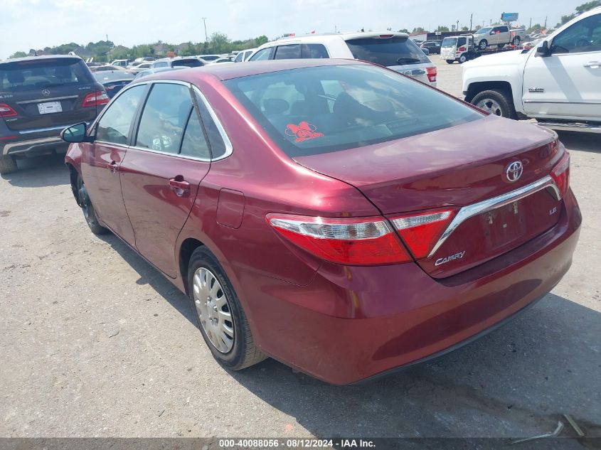 VIN 4T1BF1FK0GU606855 2016 Toyota Camry, LE no.3