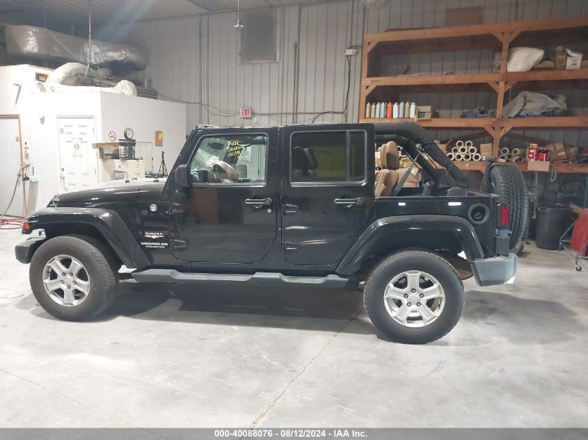 2012 Jeep Wrangler Unlimited Sahara VIN: 1C4BJWEG6CL121388 Lot: 40088076