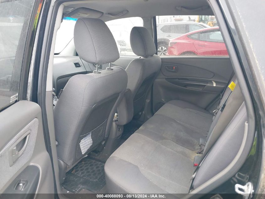 2008 Hyundai Tucson Gls VIN: KM8JM12B88U860466 Lot: 40088093