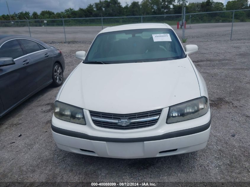 2005 Chevrolet Impala VIN: 2G1WF52E359242589 Lot: 40088099