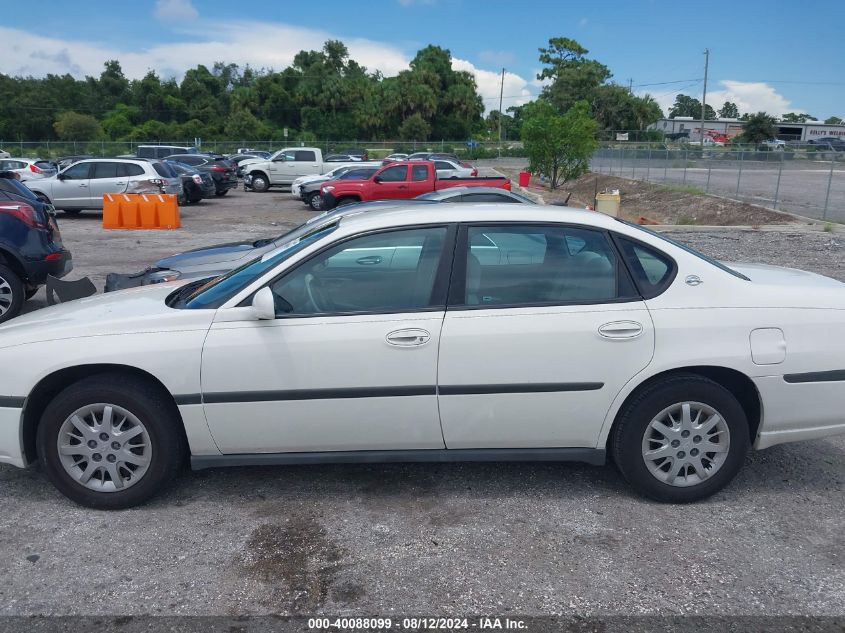 2005 Chevrolet Impala VIN: 2G1WF52E359242589 Lot: 40088099