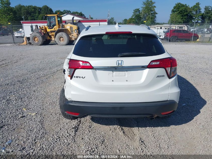 2022 Honda Hr-V Awd Ex VIN: 3CZRU6H5XNM726963 Lot: 40088129