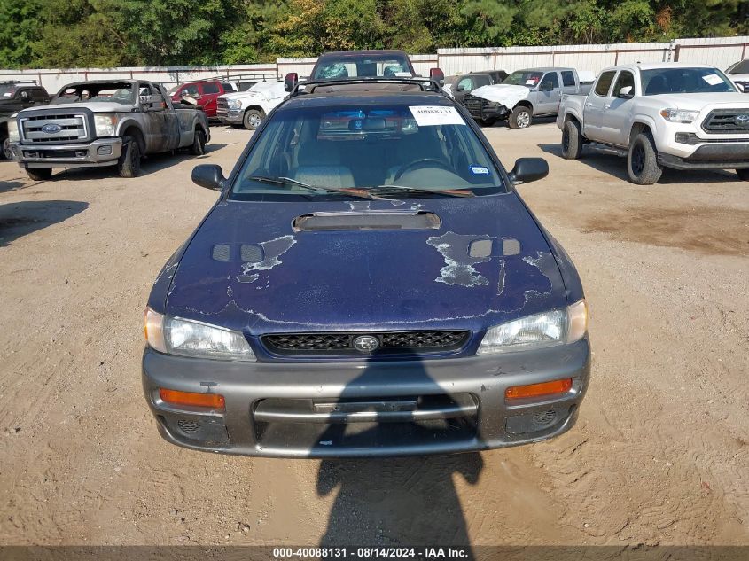 1997 Subaru Impreza Outback Sport VIN: JF1GF485XVH800792 Lot: 40088131