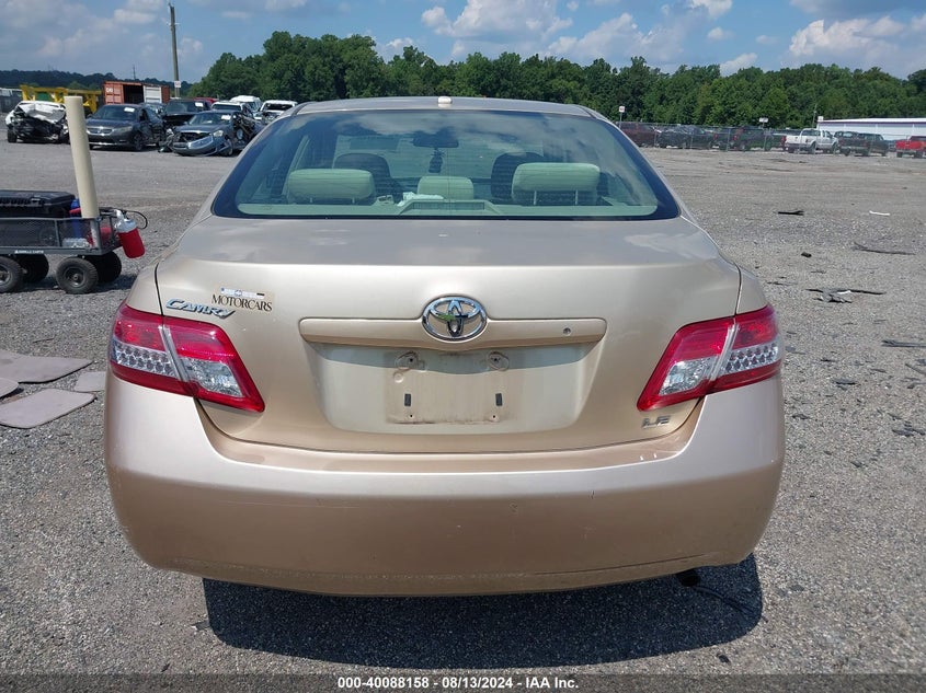 2010 Toyota Camry Se/Le/Xle VIN: 4T4BF3EK6AR062680 Lot: 40088158