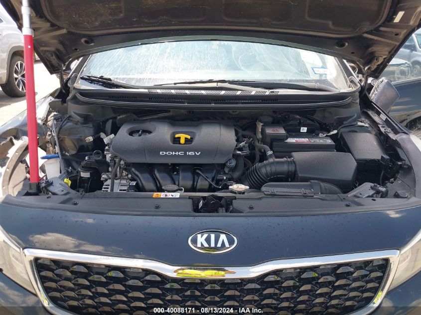 2018 Kia Forte Lx VIN: 3KPFK4A77JE192985 Lot: 40088171