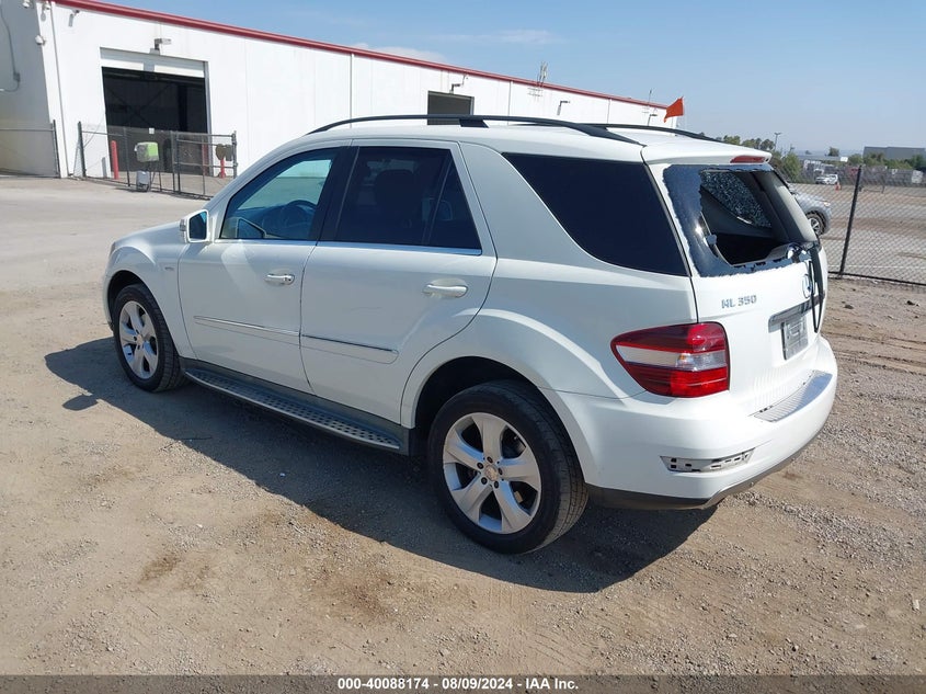 2011 Mercedes-Benz Ml 350 Bluetec 4Matic VIN: 4JGBB2FB9BA726858 Lot: 40088174