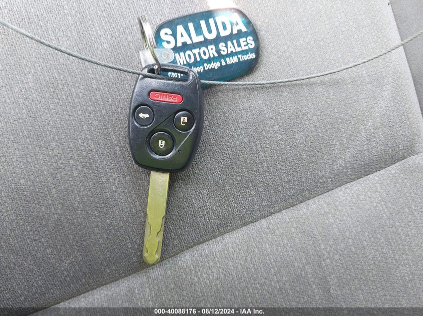 2009 Honda Accord 2.4 Lx-P VIN: 1HGCP26409A004122 Lot: 40088176