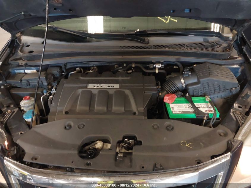 2009 Honda Odyssey Ex-L VIN: 5FNRL38799B056275 Lot: 40088180