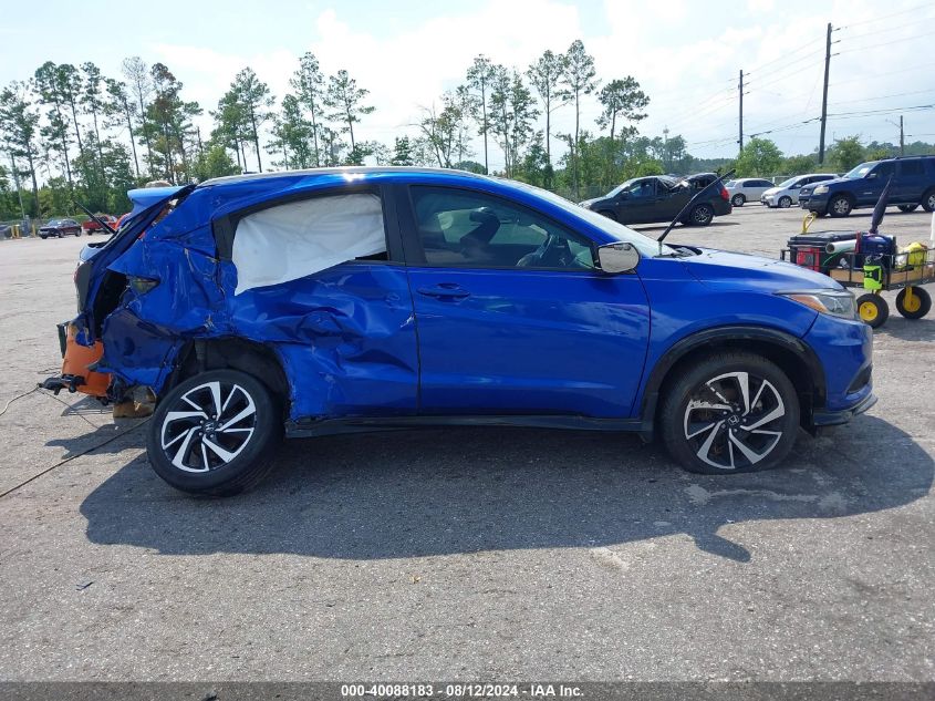 2019 Honda Hr-V Sport VIN: 3CZRU6H12KG731887 Lot: 40088183