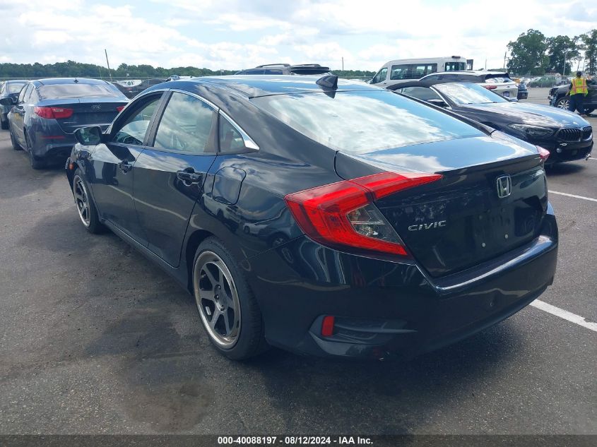 VIN 19XFC1F82GE213618 2016 Honda Civic, Ex-L no.3