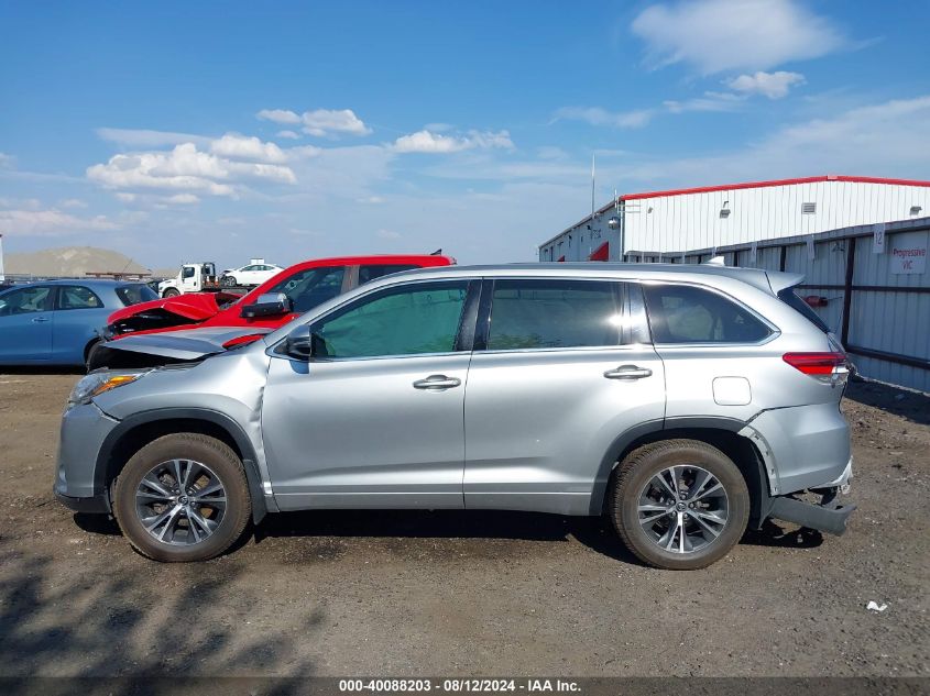 2017 Toyota Highlander Le Plus VIN: 5TDBZRFH8HS363185 Lot: 40088203