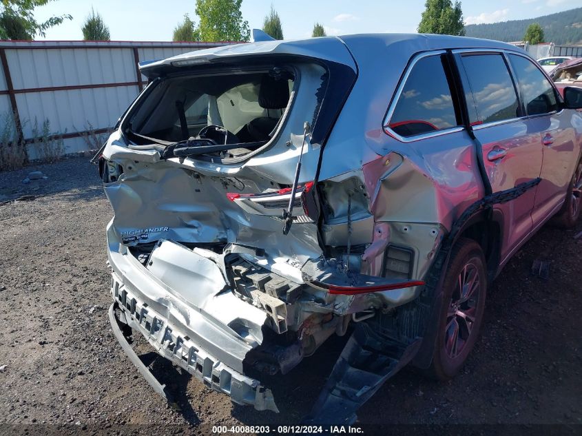 2017 Toyota Highlander Le Plus VIN: 5TDBZRFH8HS363185 Lot: 40088203