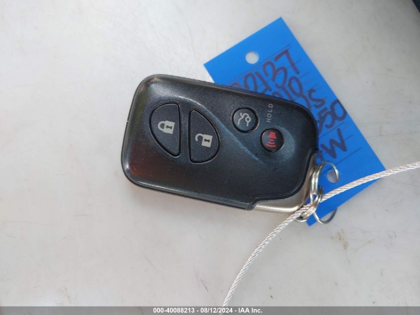 2010 Lexus Es 350 VIN: JTHBK1EG5A2409811 Lot: 40088213