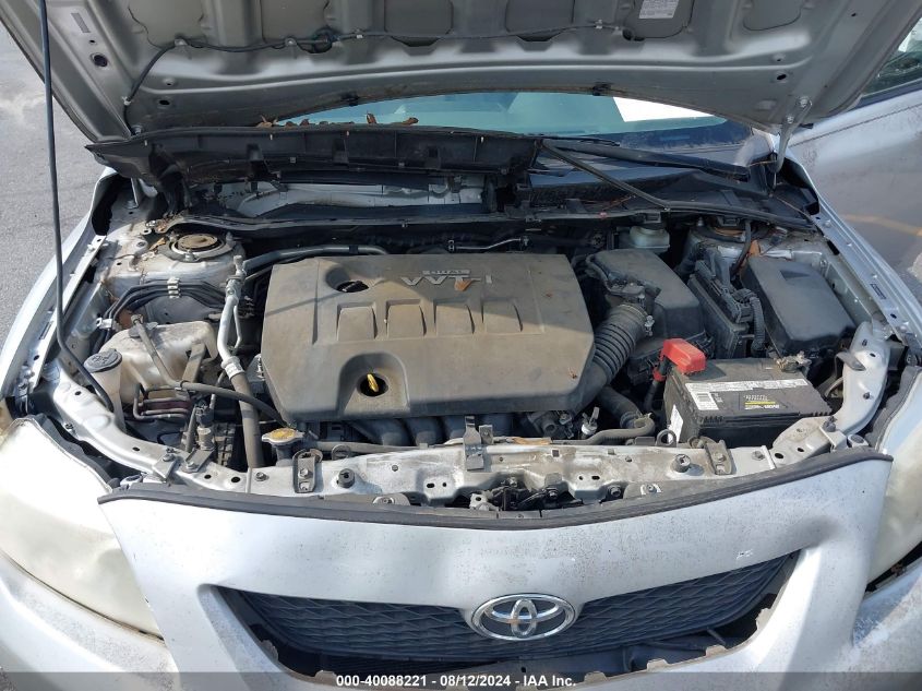 2010 Toyota Corolla Le VIN: JTDBU4EE9AJ075395 Lot: 40088221