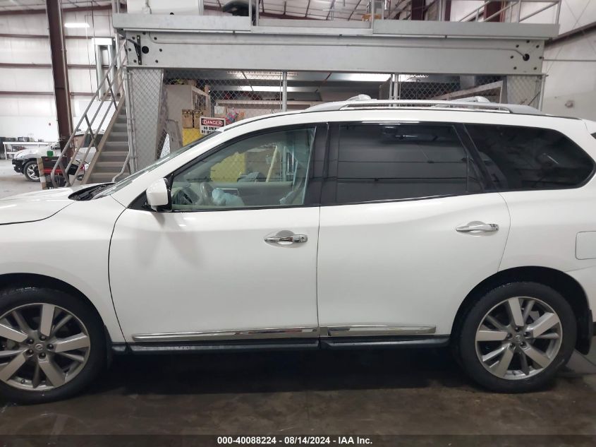 2014 Nissan Pathfinder Platinum VIN: 5N1AR2MM8EC678659 Lot: 40088224