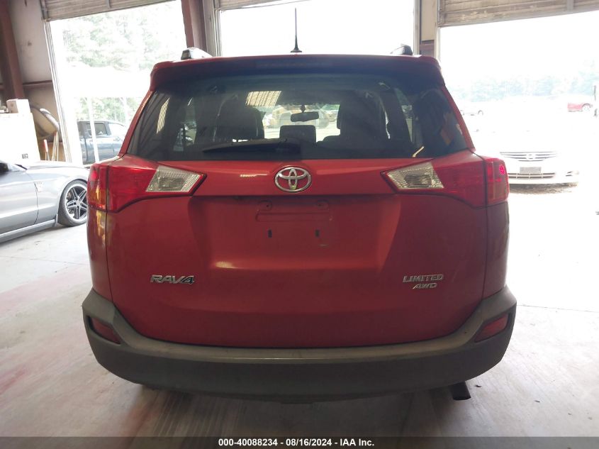 2014 Toyota Rav4 Limited VIN: 2T3DFREV1EW216516 Lot: 40088234