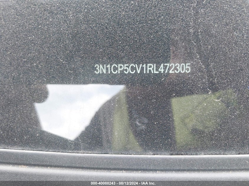 2024 Nissan Kicks Sv Xtronic Cvt VIN: 3N1CP5CV1RL472305 Lot: 40088243