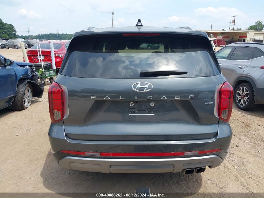 2024 Hyundai Palisade Limited VIN: KM8R5DGE7RU711620 Lot: 40088262