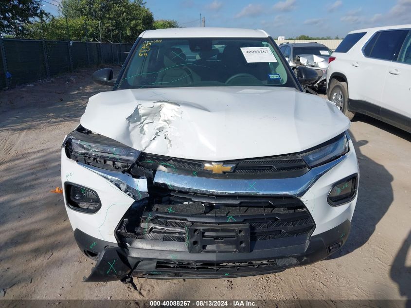 2023 Chevrolet Trailblazer Fwd Ls VIN: KL79MMS22PB183141 Lot: 40088267