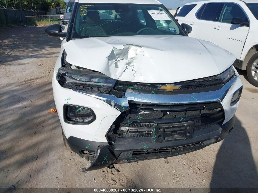 2023 Chevrolet Trailblazer Fwd Ls VIN: KL79MMS22PB183141 Lot: 40088267