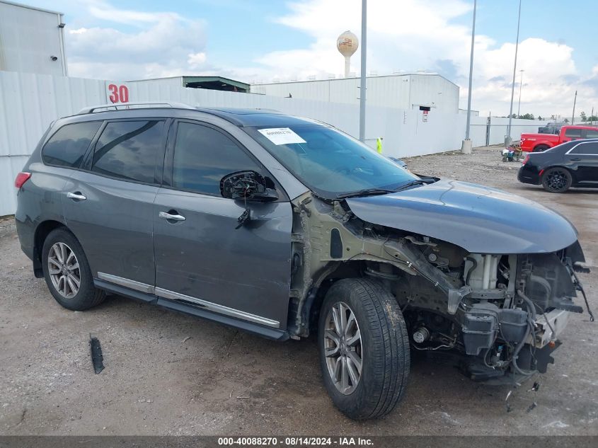 2015 Nissan Pathfinder Sl VIN: 5N1AR2MN8FC685427 Lot: 40088270