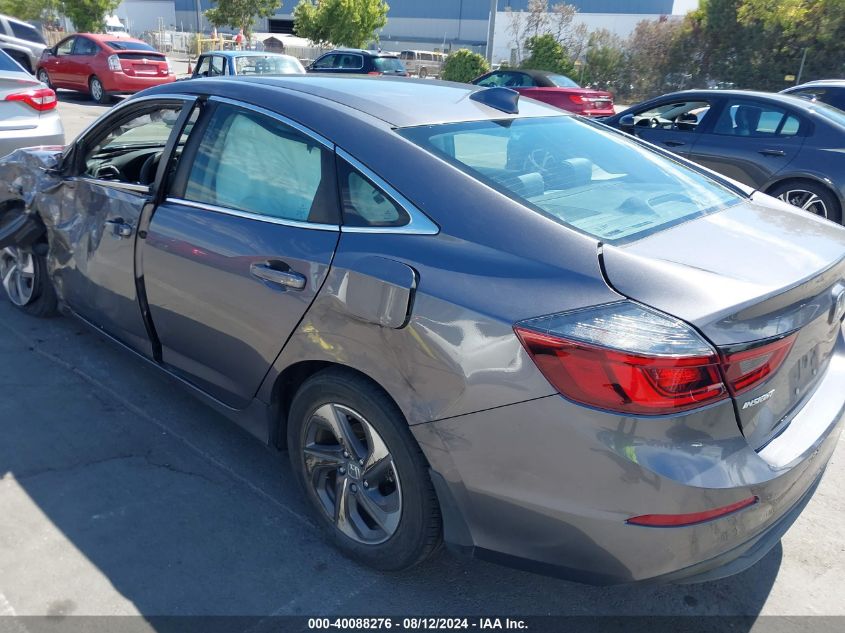 2019 Honda Insight Ex VIN: 19XZE4F54KE017770 Lot: 40088276