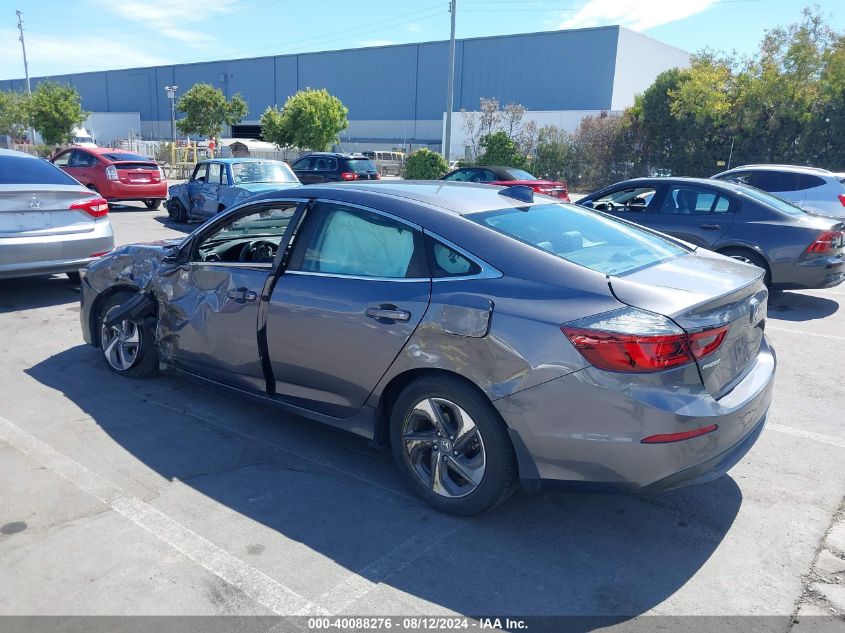 19XZE4F54KE017770 2019 Honda Insight Ex