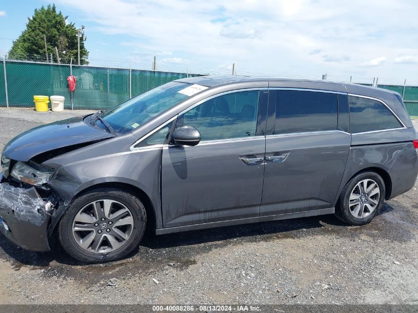 2015 Honda Odyssey Touring/Touring Elite VIN: 5FNRL5H96FB054119 Lot: 40088286