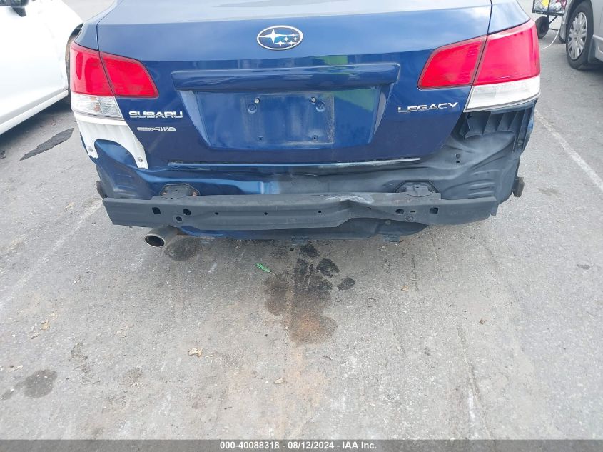 2011 Subaru Legacy 2.5I Premium VIN: 4S3BMCC68B3224052 Lot: 40088318
