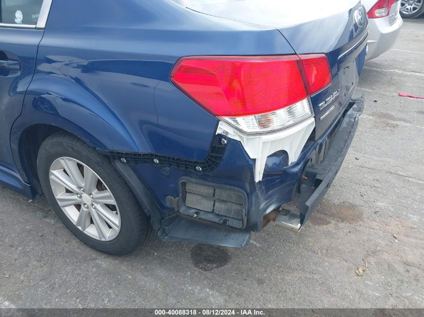 2011 Subaru Legacy 2.5I Premium VIN: 4S3BMCC68B3224052 Lot: 40088318