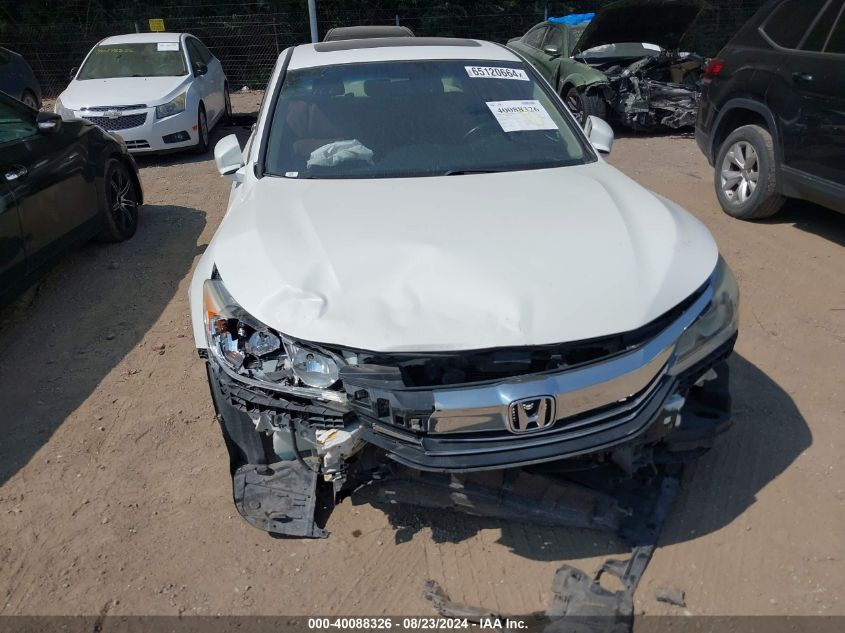 2016 Honda Accord Ex-L VIN: 1HGCR2F86GA029665 Lot: 40088326